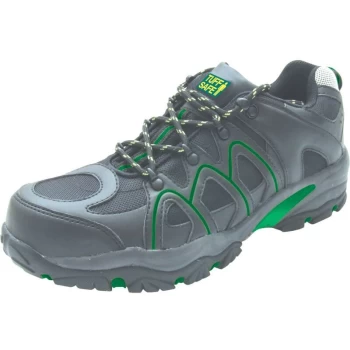 Image of CST10 Mens Black Safety Trainers - Size 7 - Tuffsafe