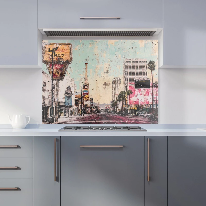 Image of Designer Kitchen Splashbacks Jasper Reed: 00006 Kitchen Splashback Size: 600mm x 750mm Multicolor Unisex 600mm x 750mm