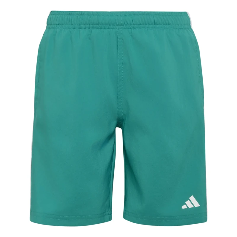 Image of 3 Stripe Swim Shorts Child adidas Vert Male 11/12 ans