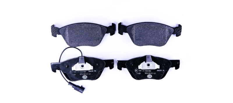 Image of HELLA Brake pad set HELLA 8DB 355 011-211