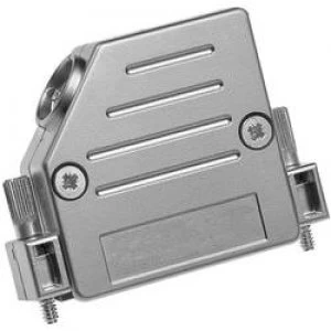 Image of D SUB housing Number of pins 15 Plastic metallised 45 Silver