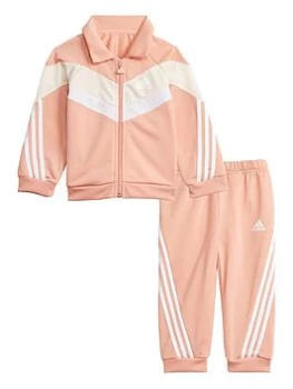 Image of Adidas Infant Unisex Future Icons Shiny Tracksuit