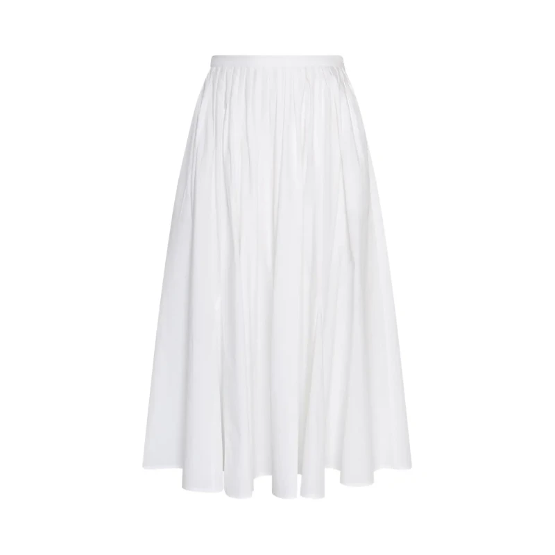 Image of moss copenhagen Womens skirt Moss Copenhagen Nesrine Selmina Blanc Female M