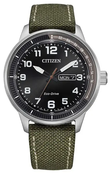 Image of Citizen BM8590-10E Mens Eco-Drive Urban (42mm) Black Dial Watch