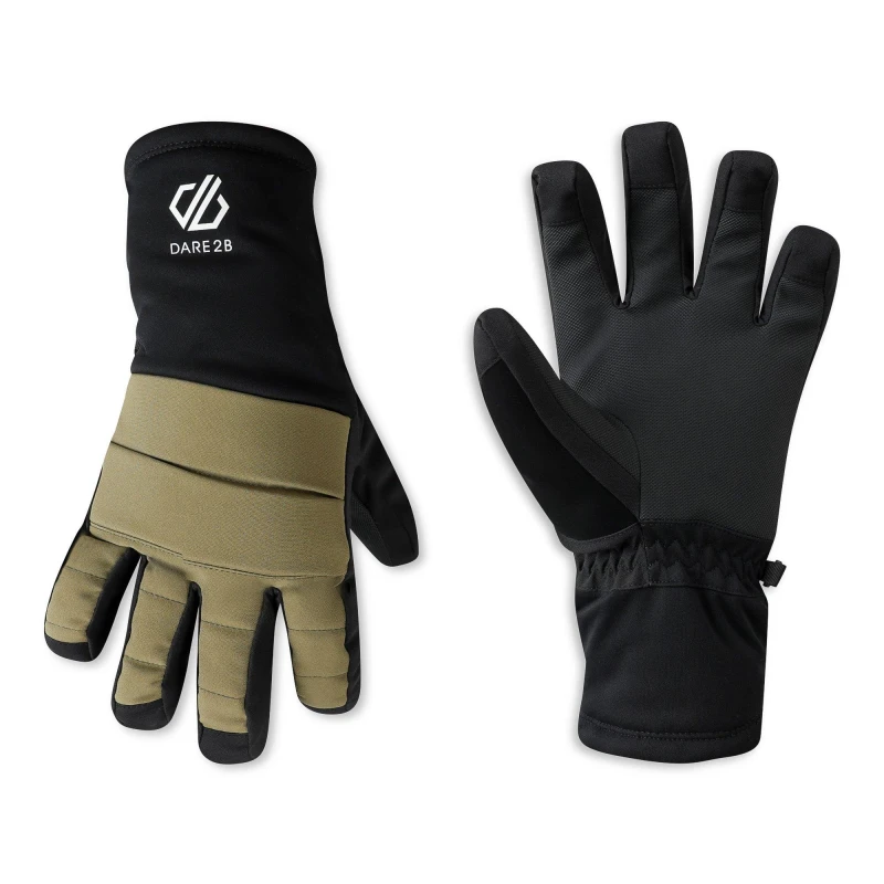 Image of Dare 2b Dare 2b Freeride Waterproof Breathable Stretch Insulating Gloves in Green Size: Medium Green M Unisex 5063516176589