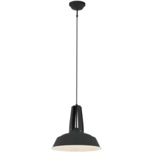 Image of Sienna Eden Dome Pendant Ceiling Lights Black Matt