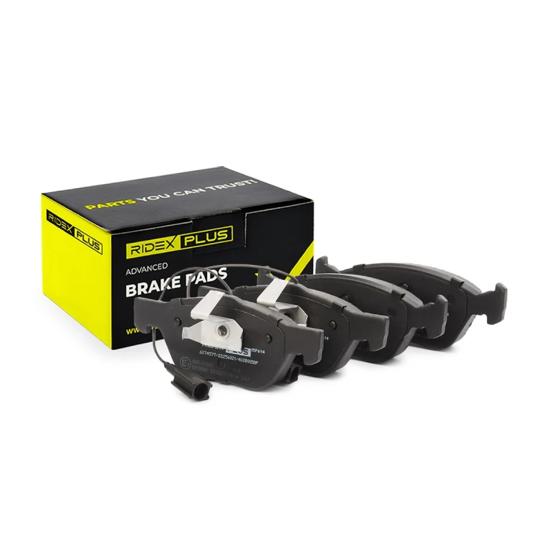 Image of RIDEX PLUS Brake pad set RIDEX PLUS 402B0058P