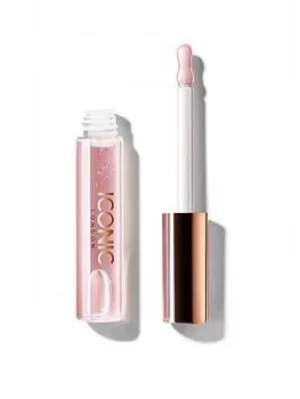 image of Iconic London Lustre Lip Oil, Clear, Women