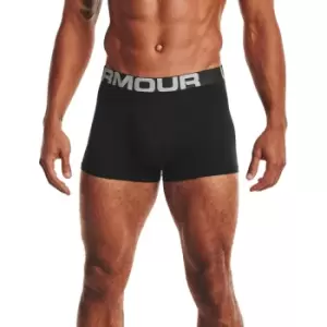 image of Under Armour Mens Charged Cotton 3" 3 Pack Boxer Shorts L- Waist 34-36'