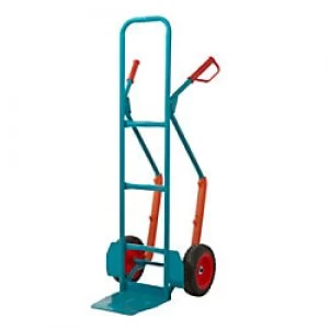 APOLLO Trolley Blue 2 Castors Lifting Capacity: 300kg 285mm x 1320mm x 510