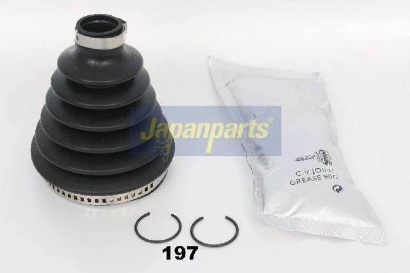 Image of JAPANPARTS CV boot kit, drive shaft JAPANPARTS KB-197