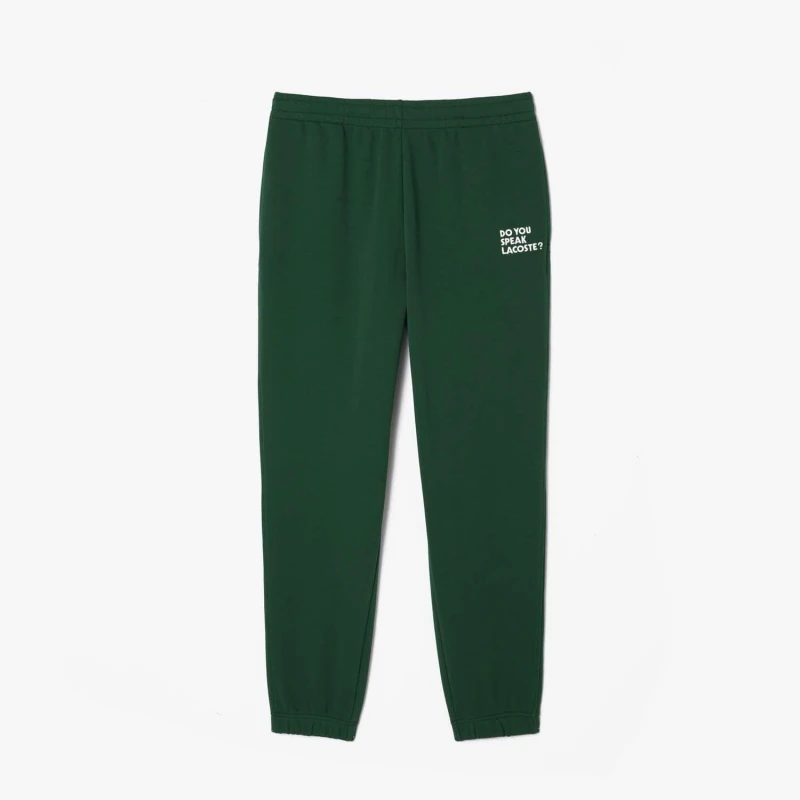 Image of Lacoste Relaxed-Fit Sweatpants Green male 2XS