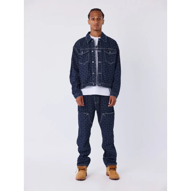Image of Project X Paris Loose jeans Project X Paris Western Bleu Male M