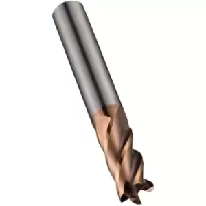 Image of S766 10MM Carbide TiSiN 4FL Short Unequal Pitch End Mill