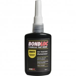 image of Bondloc B603 Oil Tolerant Retainer Compound 50ml