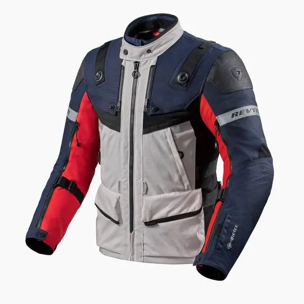 Image of REV'IT! Defender 3 GTX Jacket Red Blue Size S