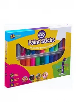 image of Paint Sticks Assorted Colours Pack Of 24