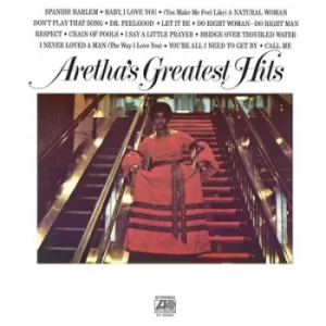 Image of Arethas Greatest Hits by Aretha Franklin Vinyl Album