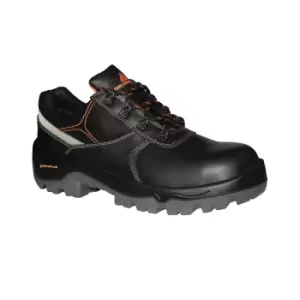Image of Delta Plus Mens Phocea Composite Water Resistant Leather Safety Shoes (UK 12) (Black)