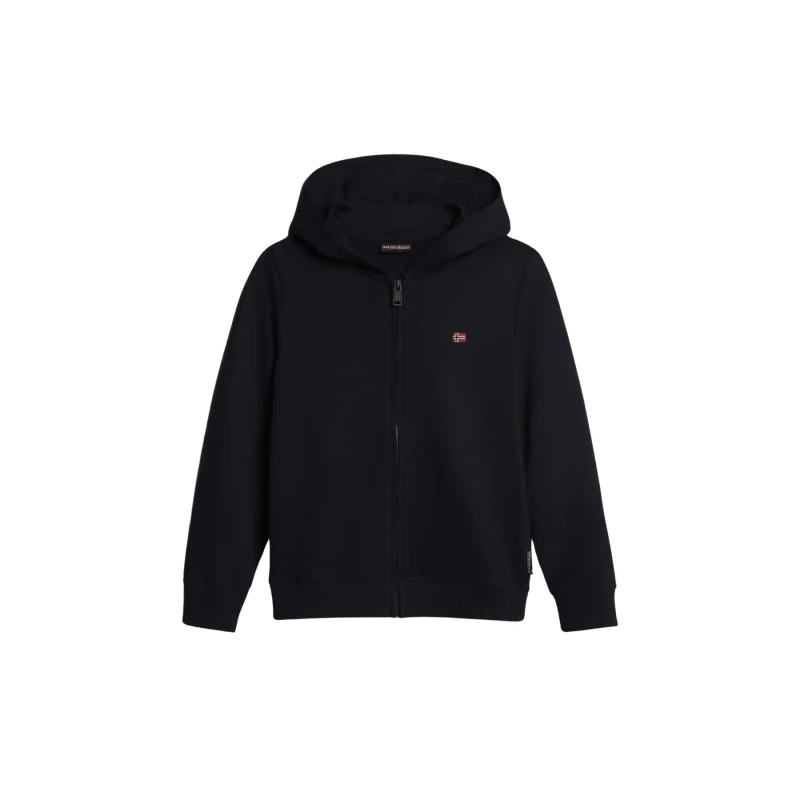 Image of Full-zip hoodie for kids Napapijri K Balis Bleu Unisex 4 ans