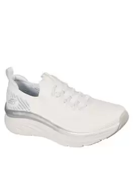 Image of Skechers D'lux Walker Trainers, White, Size 8, Women