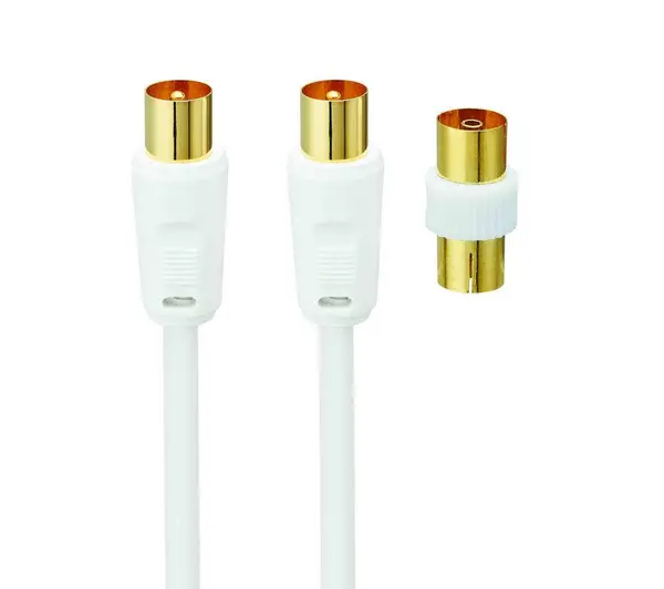 Image of Logik L4AERA15 Aerial Cable & Adapter 4m