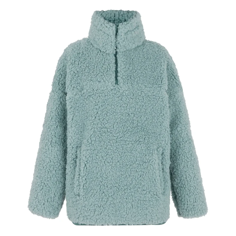 Image of Children's 1/2 zip fleece Regatta Kaliza Vert Unisex 3/4 ans