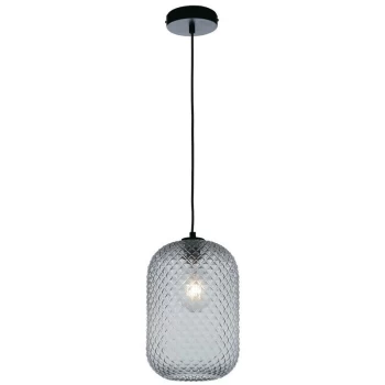 Image of Fan Europe Luce_Ambiente_Design - Glass Dome Pendant, Grey, E27