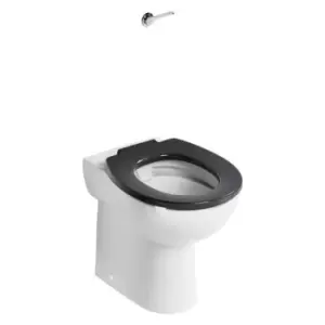 Image of Ideal Standard Armitage Shanks Back to Wall Raised Height Pan Smartguard and Rimless S0440HY