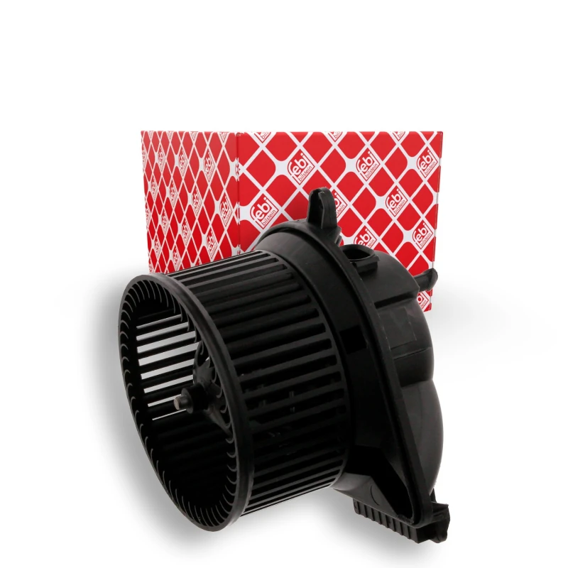 Image of FEBI BILSTEIN 34593 Blower Motor for left-hand drive vehicles, with electric motor Interior Blower (2669)