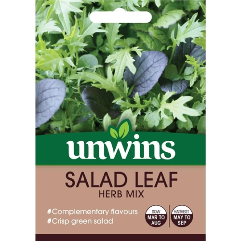 Image of Unwins Salad Leaf Herb Mix
