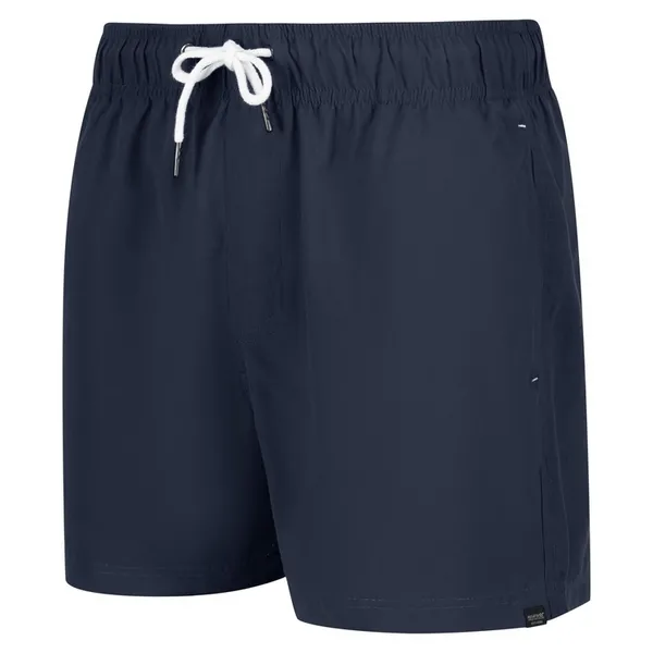Image of Regatta Mens Mawson III Quick Drying Swimming Shorts XL- Waist 39-41' (99-104cm) NAVY RMM016-540-XL