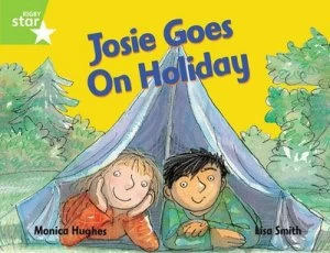 Image of Rigby Star Guided 1 Green Level Josie Goes on Holiday Pupil Book single by Monica Hughes Book
