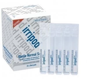 Image of Irripod Sterile Normal Saline 25 x 20ml pods