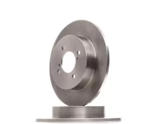 Image of RIDEX Brake disc Rear Axle 82B1225 Brake rotor,Brake discs SUZUKI,SWIFT IV (FZ, NZ)