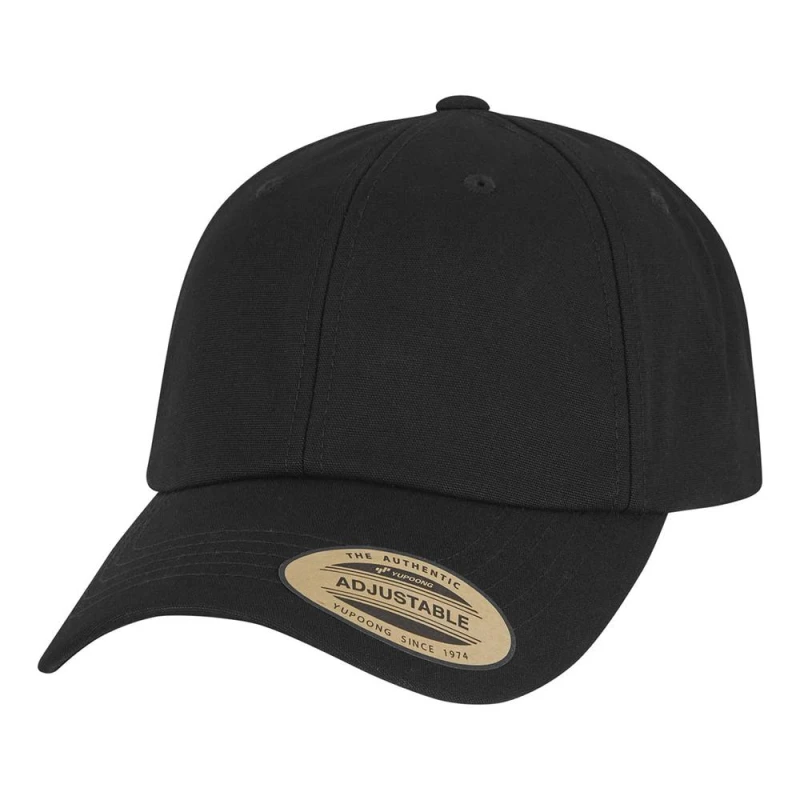 Image of Flexfit Mens Low Profile Baseball Cap in Black Male One Size