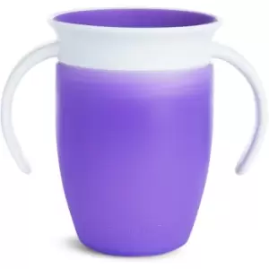Image of Munchkin Miracle 360° training cup with handles Purple 6 m+ 207 ml