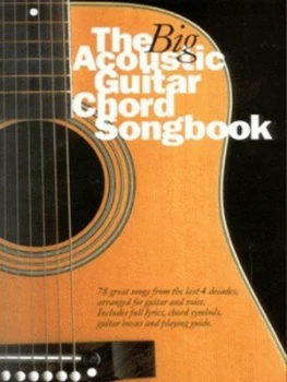 Image of The Big Acoustic Guitar Chord Songbook by Nick Crispin Paperback