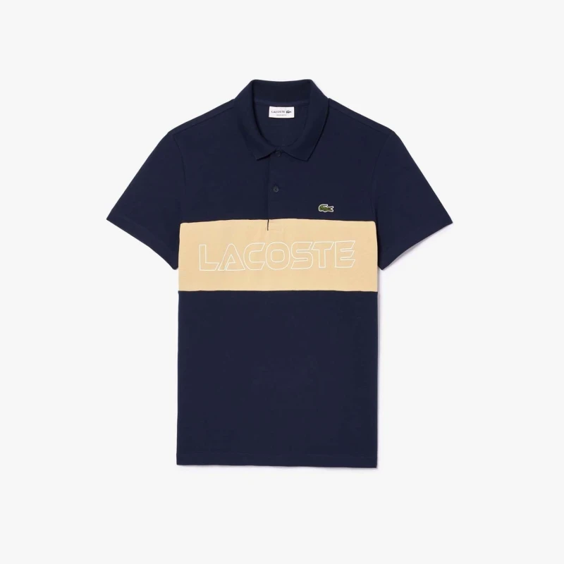 Image of Lacoste Regular-Fit Stretch Piqu Polo Shirt Multi Colour male XS