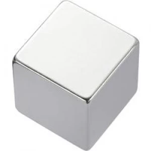 Image of Permanent magnet Cube N35 1.24 T Temperature limit max. 80 C