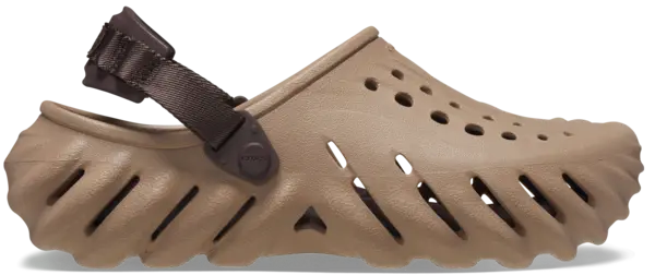 Image of Crocs Unisex Echo Clogs Latte W4/M3