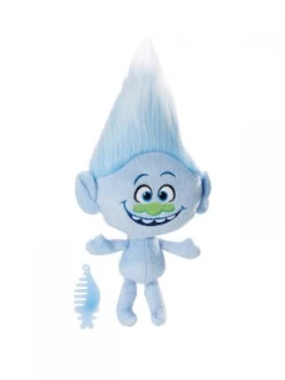 image of Dreamworks Trolls Guy Diamond Talking Troll Plush Doll