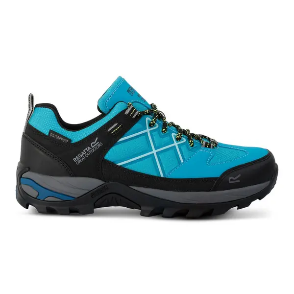 Image of Regatta Womens Samaris III Low Walking Shoes UK Size 3 (EU 36) Tahitian Teal RWF835-U98-3