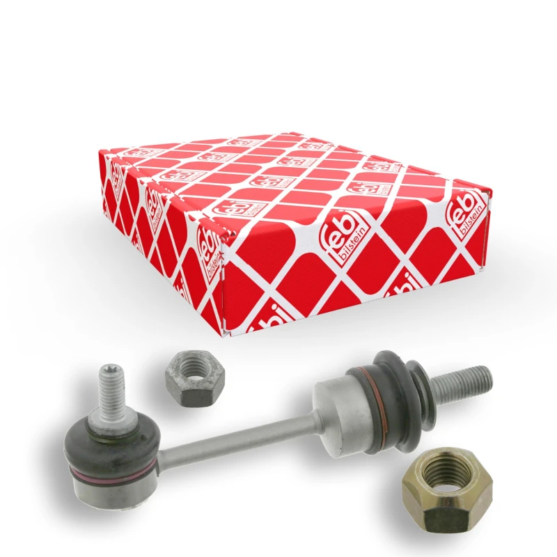 Image of FEBI BILSTEIN 26130 Anti-roll bar link OE Turbo NEW, Rear Axle Right Link Stabiliser (3229)