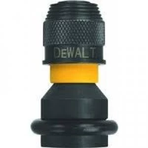 Image of DEWALT 1/2 Square Drive to 1/4 Hex Impact Adaptor 1/2"