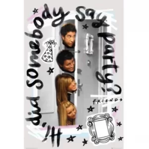 Image of Friends Party maxi Poster