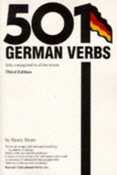 Image of 501 German Verbs Fully Conjugated in All the Tenses in a New Easy-to-Learn Format Alphabetically Arranged by Henry Strutz Book