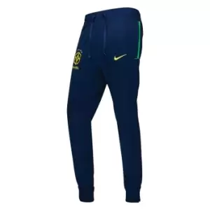 image of 2022-2023 Brazil Travel Knit Track Pants (Navy)