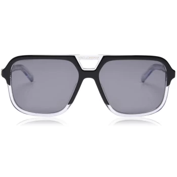 Image of Dolce & Gabbana Black 0Dg4354 Square Sunglasses - BORDEAUX