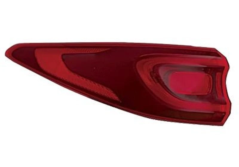 Image of VAN WEZEL 8394931 Rear light Outer section, without bulb holder, Left Combination Rearlight (391)